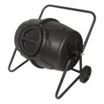KoolScapes - Compostador con ruedas, 50 galones, color negro