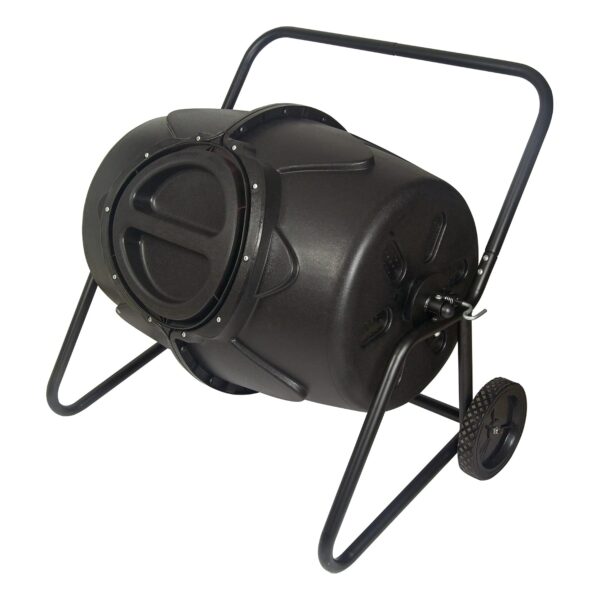 KoolScapes - Compostador con ruedas, 50 galones, color negro