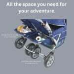 Carriola plegable Angeles infantil, para bebés, SureStop Comercial Bye Bye (para 4 pasajeros)