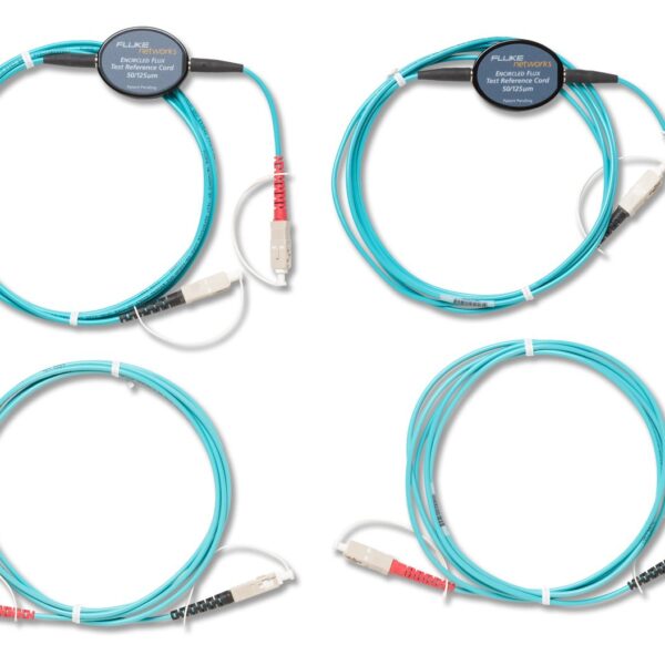 Fluke Networks - Juego de cable para prueba de referencia del cumplimiento del flujo rodeado, 1