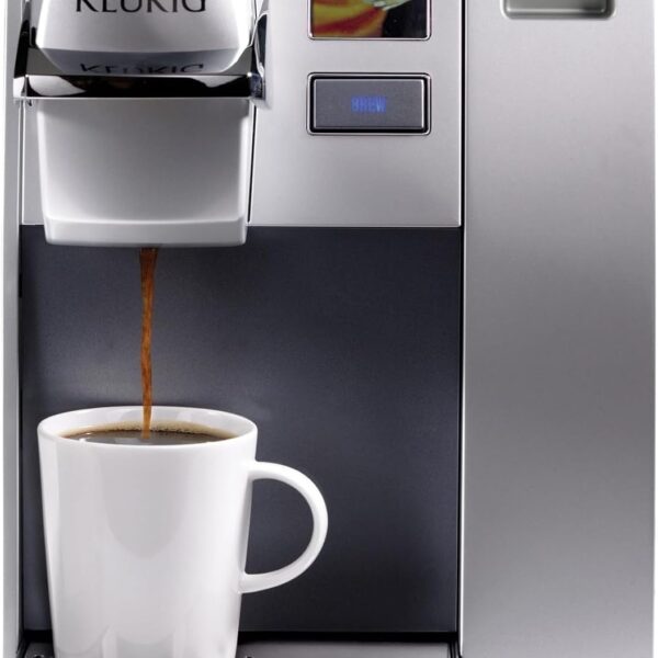 Keurig K155 Office Pro cafetera K-Cup Pod comercial, una taza, color plateado