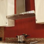 KOBE RA3836SQB-WM-5 Deluxe 36" Campana extractora para montaje en pared, 3 velocidades, 700 CFM, luces LED, filtros defl