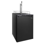 Dispensador de cerveza de barril digital Kegco K309 Kegerator, Negro