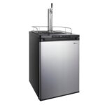 Dispensador de cerveza de barril digital Kegco K309 Kegerator, Acero inoxidable