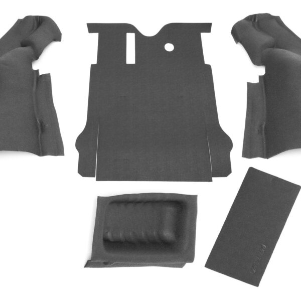 Alfombra de Cama Bedrug BTJK07R2 para Jeep Wrangler JK 2007-2010 2 Puertas Revestimiento de Carga Portón Trasero y Bañer
