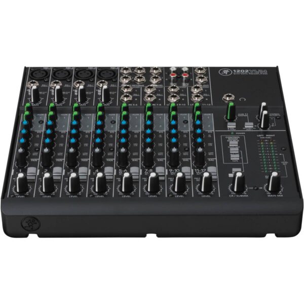 Mackie Serie VLZ4, Mezclador de 12 canales con rango de ganancia ultra-amplio de 60dB y preamplificadores de micrófono O