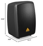 Behringer MPA40BT Sistema de PA portátil todo en uno de 40 vatios con conectividad Bluetooth y funcionamiento con baterí