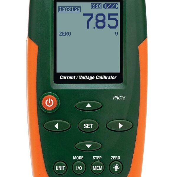 Calibrador Medidor de Corriente y Voltaje Extech PRC15 Fuente 0-24 mA 0-20 V CC Precisión 0.01%