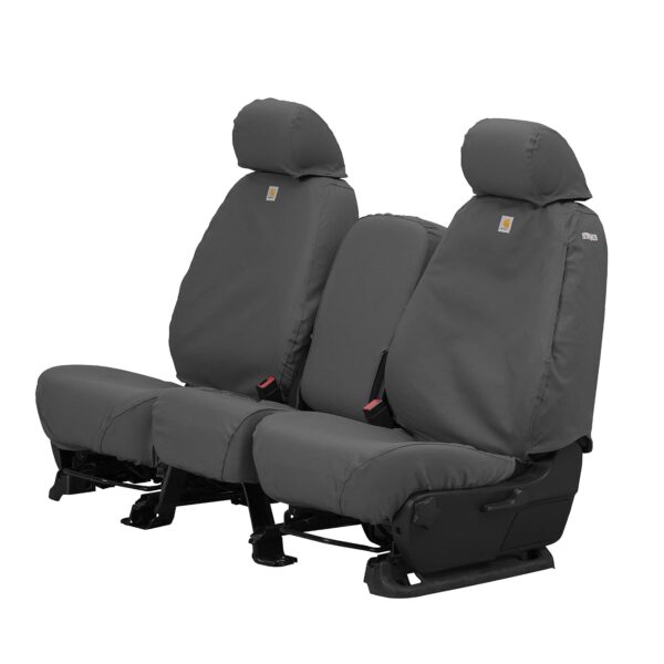 Funda de Asiento Covercraft Carhartt SeatSaver SSC3381CAGY para Chevrolet Silverado GMC Sierra 1500 2500 3500 Banco Divi