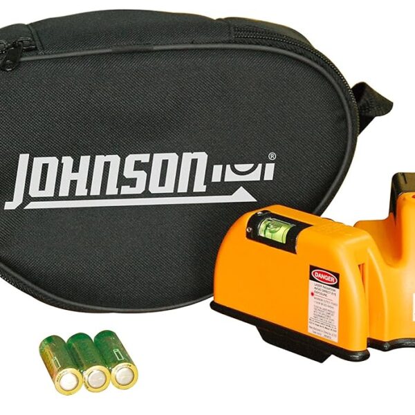 Johnson Level & Tool 40-6618 - Láser para pisos de alta resistencia, 6.5 pulgadas, rojo, 1 láser