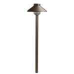 Luz de Camino LED Kichler 15821AZT27 Bronce Arquitectónico Texturizado 15 Pulgadas