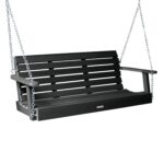 Columpio para Porche Highwood Weatherly AD-PORW1-BKE 5 pies Negro Madera de Ingeniería
