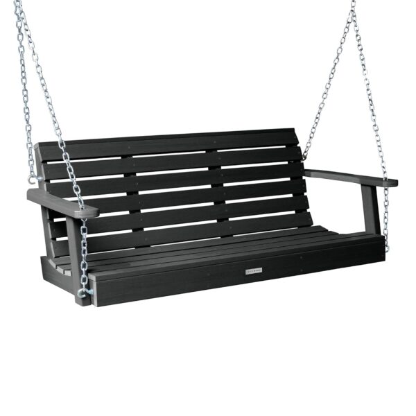 Columpio para Porche Highwood Weatherly AD-PORW1-BKE 5 pies Negro Madera de Ingeniería