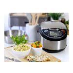 TIGER JAX-T10U-K - Olla Arrocera y Calentador Micom de 5.5 Tazas (Sin Cocinar) con Tecnología de Bandeja de Cocción al V