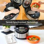 TIGER JAX-T10U-K - Olla Arrocera y Calentador Micom de 5.5 Tazas (Sin Cocinar) con Tecnología de Bandeja de Cocción al V