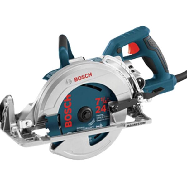Bosch CSW41 sierra circular de accionamiento helicoidal, de 7 1/4 pulgadas