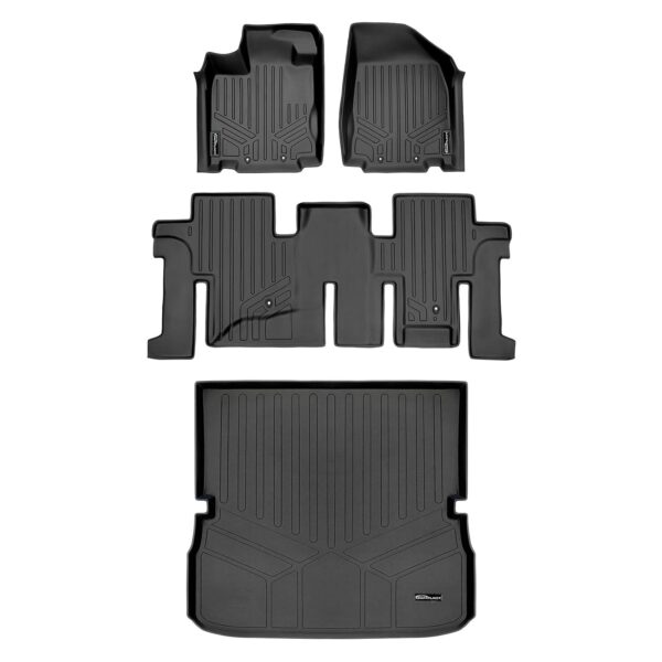 Juego de Tapetes MAXLINER A0131 B0131 D0131 2 Filas y Forro de Carga Todo Clima para Infiniti JX35 2013