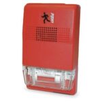 Edwards Signaling EG1R-CVM CHIME, STROBE, HI-LO, MC, ROJO