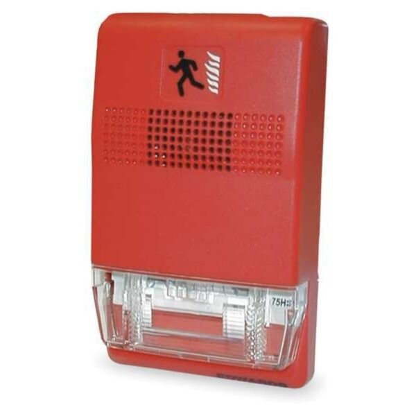 Edwards Signaling EG1R-CVM CHIME, STROBE, HI-LO, MC, ROJO