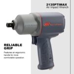 Llave de Impacto Neumática Ingersoll Rand 2135PTIMAX 1/2 Pulgada Par de Torsión 1100 ft-lb Caja de Martillo de Titanio