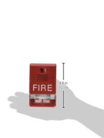 Edwards - Carillón de señalización estroboscópico, fuego marcado, rojo EG1RF-CVM - 1 cada uno