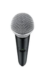 Shure Transmisor de mano GLXD2+/SM58 con cápsula de micrófono vocal SM58, para uso con sistemas de micrófono inalámbrico