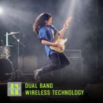 Shure Transmisor de mano GLXD2+/SM58 con cápsula de micrófono vocal SM58, para uso con sistemas de micrófono inalámbrico
