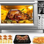 Nuwave Bravo Horno Tostador Freidora de Aire Inteligente, Convección de Encimera 12 en 1, Capacidad XL de 30 Cuartos de