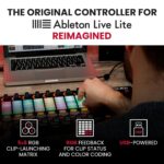 Consola de sonido Akai Professional APC Mini | Regulador digital Ableton Live con descarga de Ableton Live Lite (consola