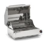 Parrilla Camco 58155 Elite Acero Inoxidable 216 Pulgadas Cuadradas Portátil