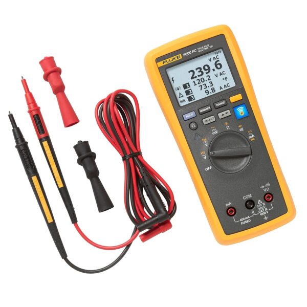 Multímetro Inalámbrico Fluke FLK-4401588 3000 FC 1000 V Amarillo
