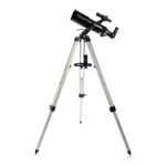 Celestron - Telescopio PowerSeeker 80AZS - Telescopio manual Alt-Azimuth para principiantes - Compacto y portátil - Paqu