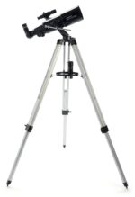 Celestron - Telescopio PowerSeeker 80AZS - Telescopio manual Alt-Azimuth para principiantes - Compacto y portátil - Paqu