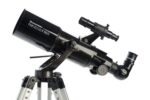 Celestron - Telescopio PowerSeeker 80AZS - Telescopio manual Alt-Azimuth para principiantes - Compacto y portátil - Paqu