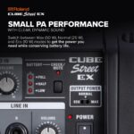 Roland CUBE Street EX amplificador de 4 canales a batería de 50 vatios