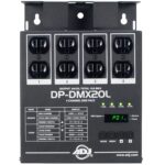 ADJ Productos DMX20L 4 canales Universal DMX Dimmer/Switch Pack, Compacto y Portátil. 600 vatios por canal 15A máx