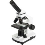Celestron Microscopio compuesto 44128 CL-CM800, aumento 40x-800x, blanco