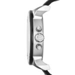 Reloj Diesel Mr. Daddy 2.0 DZ7313 Cronógrafo Caja de Acero Inoxidable 58 mm Correa de Cuero Negro