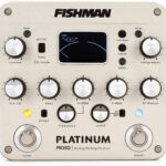 Fishman Pedal de Preamplificador Analógico Pro EQ DI de Platino