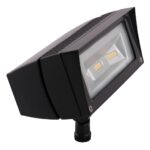 Reflector LED RAB Lighting FFLED18Y 18W Luz Cálida 120V a 277V Bronce