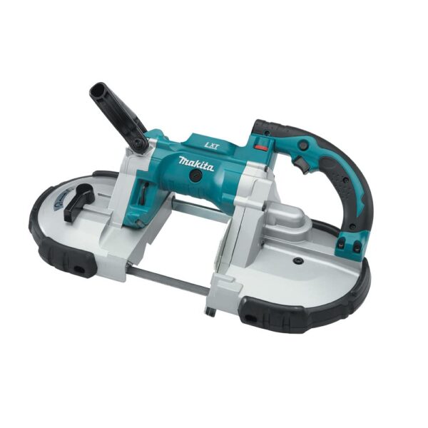 Makita XBP02Z LXT Sierra inalámbrica con bandas, portable, de 18 voltios, con batería de ion litio. Solamente la herrami