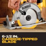 DEWALT DCS391P1 Kit de sierra circular con batería de iones de litio 20V MAX