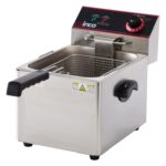 Winco EFS-16 Freidora eléctrica de cubierta, simple