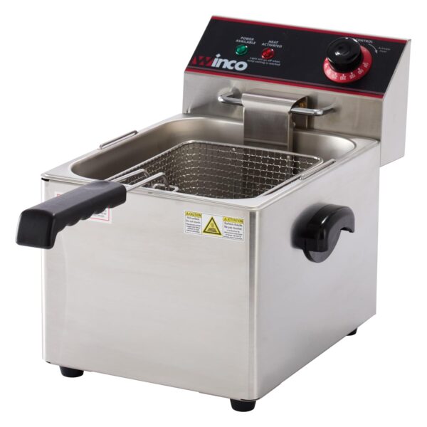 Winco EFS-16 Freidora eléctrica de cubierta, simple