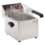 Winco EFS-16 Freidora eléctrica de cubierta, simple