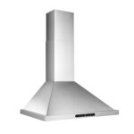 Broan-NuTone Elite Campana extractora piramidal de 30 pulgadas con iluminación LED, campana de ventilación de chimenea d