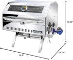 Parrilla de Gas Magma Products Catalina 2 Infrarrojo Portátil Acero Inoxidable 12x18 pulgadas A10-1218-2GS