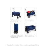 Picnic TIME NCAA Unisex-Adult NCAA Adventure Wagon Portable Utility Wagon