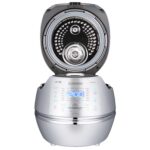 Cuckoo CRP-CHSS1009FN arrocera eléctrica a presión (plateado)