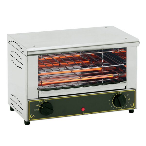 Equipex BAR100/1 Sodir - Horno tostador de aperitivos de un solo estante